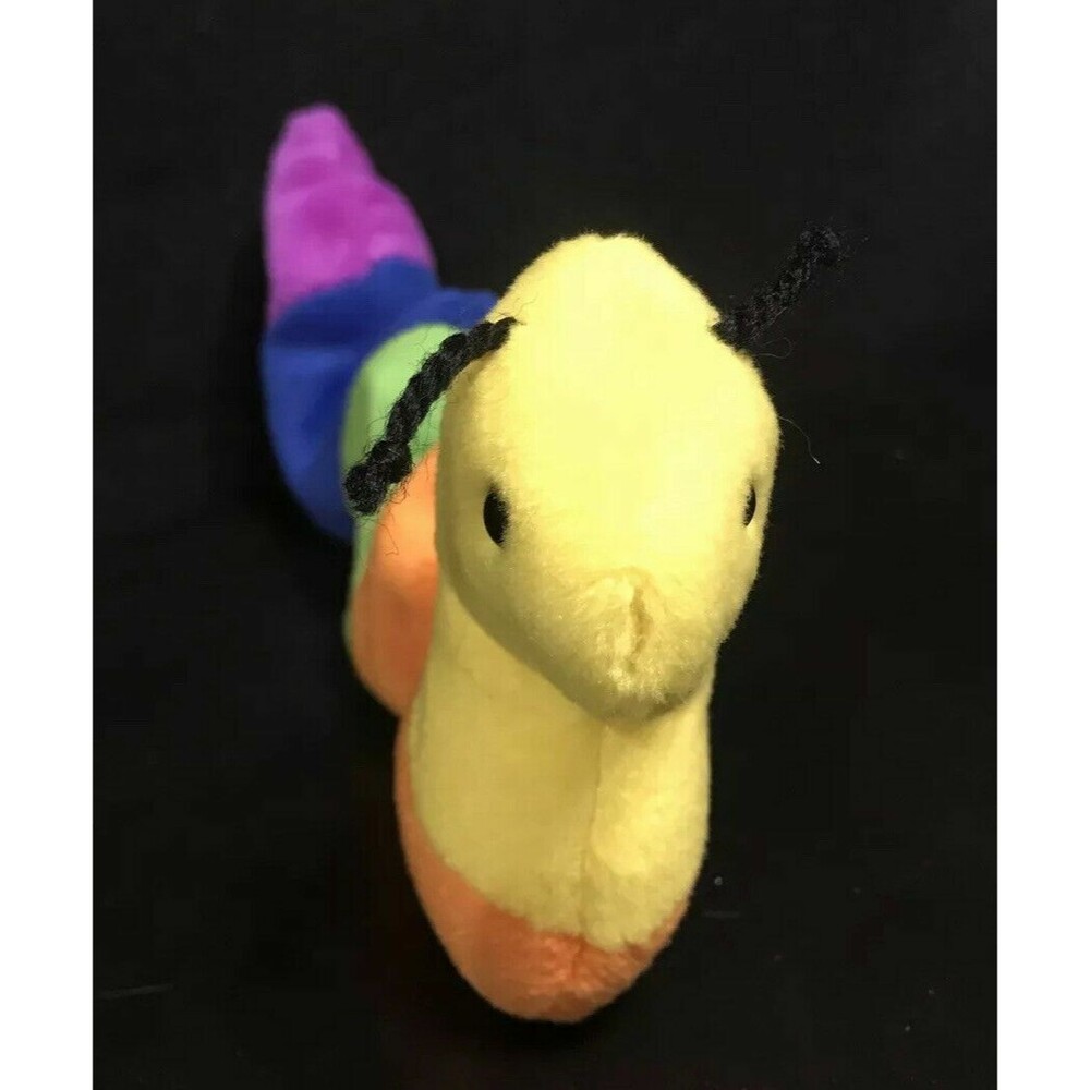 TY Beanie Baby 1995 Inch the Inchworm plush stuffed animal Retired”